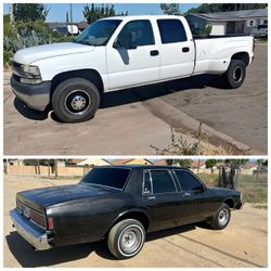 Trade With Dually Sierra Silverado 4wd 4x4 4×4 6.0 Gasoline Vortec 