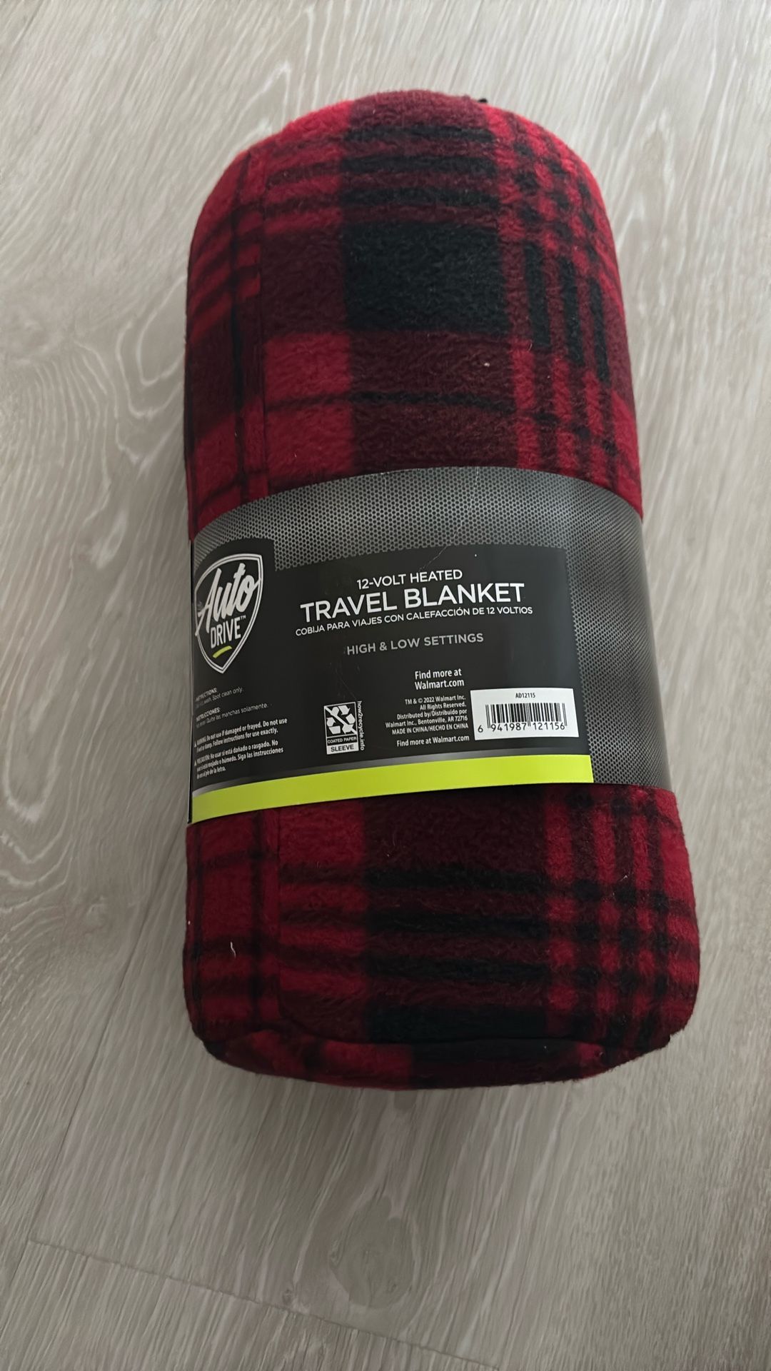 Heated Travel Blanket 