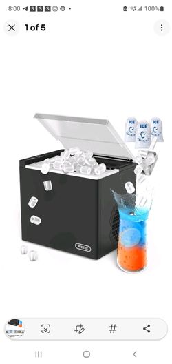 🧊 Brand New WETIE Countertop Ice Maker – 26 lbs Daily Production, Self-Cleaning, Fast Ice in 6 Minutes