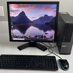 Dell. FAST!!  i3, 8 Ram, SSD. Complete Set