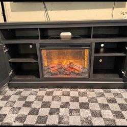 Tv Stand With Fireplace