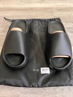 YZY YS-01 Black 10 Men 100% Authentic Deadstock New (ie Adidas Yeezy Slide Onyx)