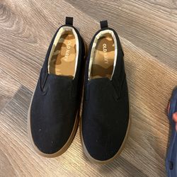 Old Navy Black Slip Ons