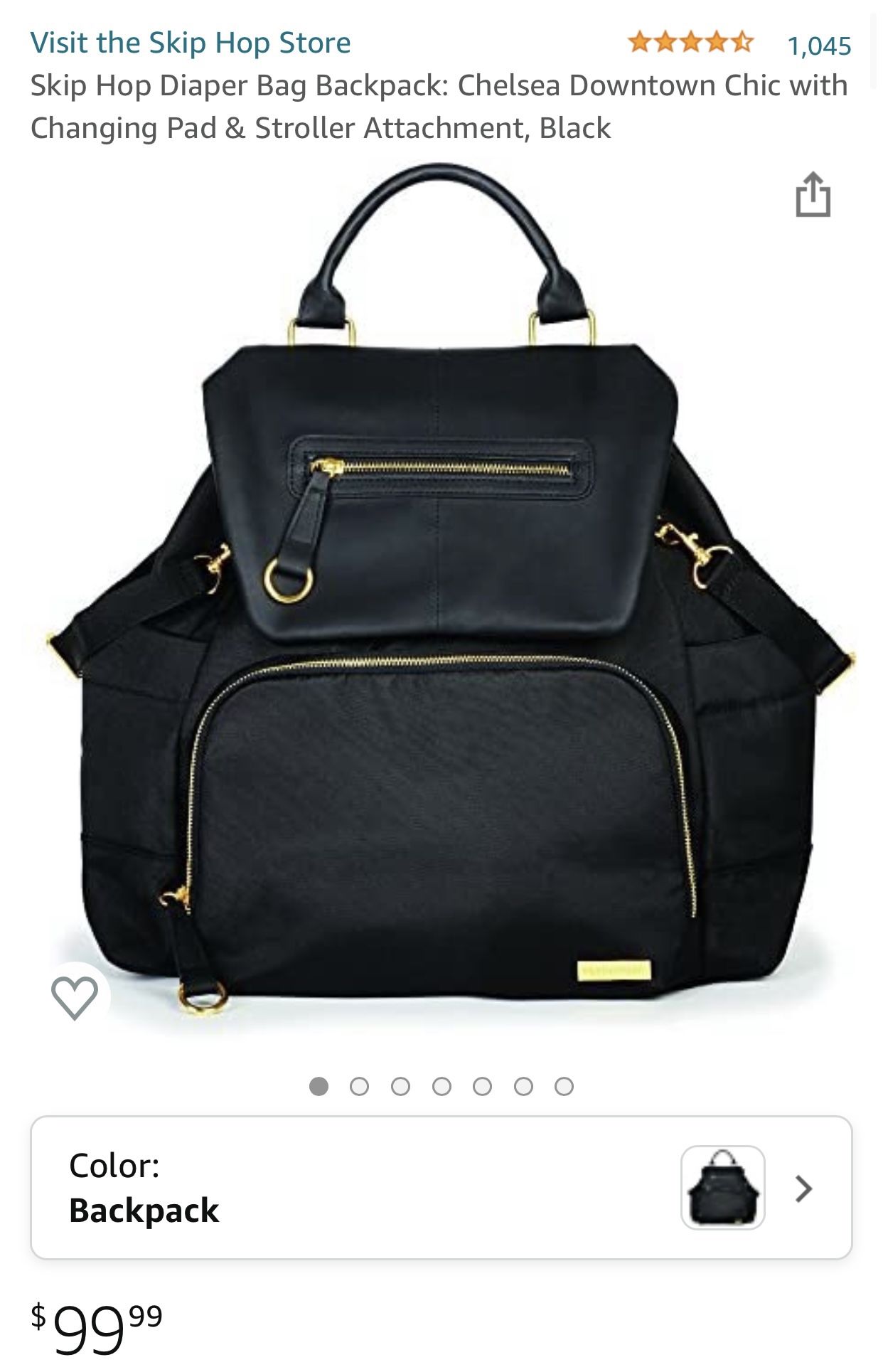 SKIP HOP Chelsea diaper backpack