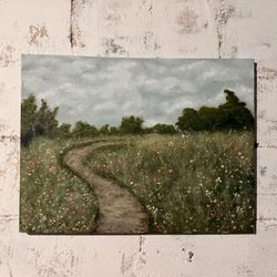 Wildflower Wander Original Painting- Artwork 