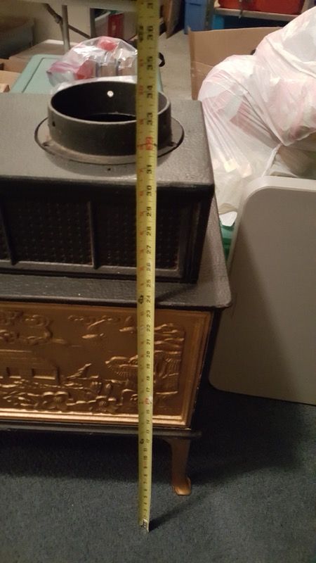 Ornate Vintage Plainsman Cast Iron wood stove for Sale in Mill Creek, WA -  OfferUp