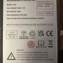 Replacement Battery for Dyson V10