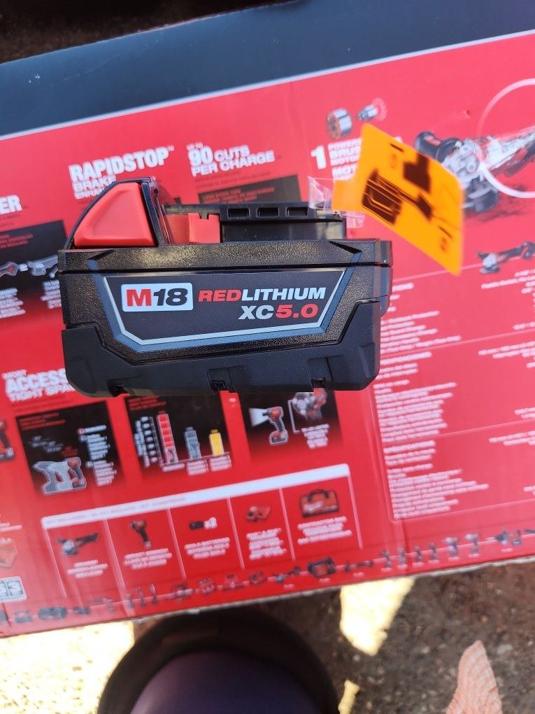 Milwaukee M18 Battery 5.0Ah