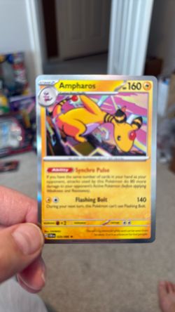 Pokemon Ampharos 029/086 CRI Chaos Rising English NM - Holo