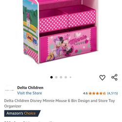 Toy organizer (Minnie Mouse) 