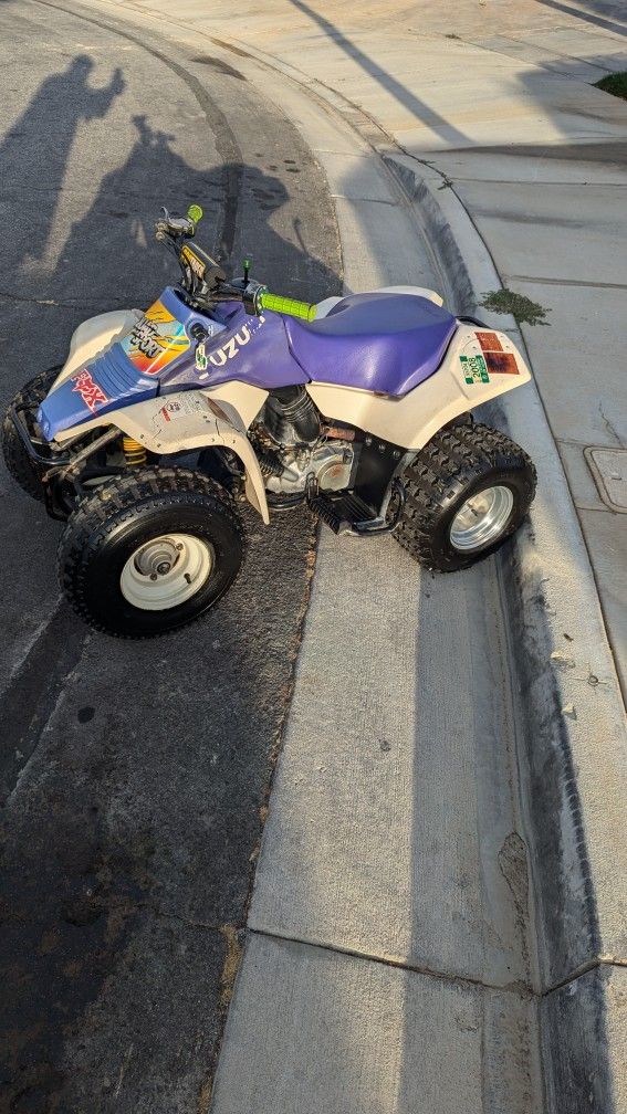 Suzuki LT80 Automatic Electric Start New Batteries New Tires 🤑💰🤑💰