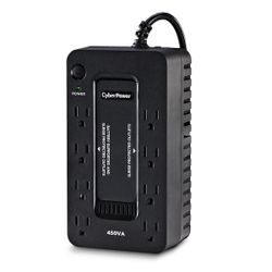 450VA 120-Volt 8-Outlet UPS Battery Backup