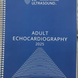 2025 ESP ULTRASOUND Adult Echocardiography