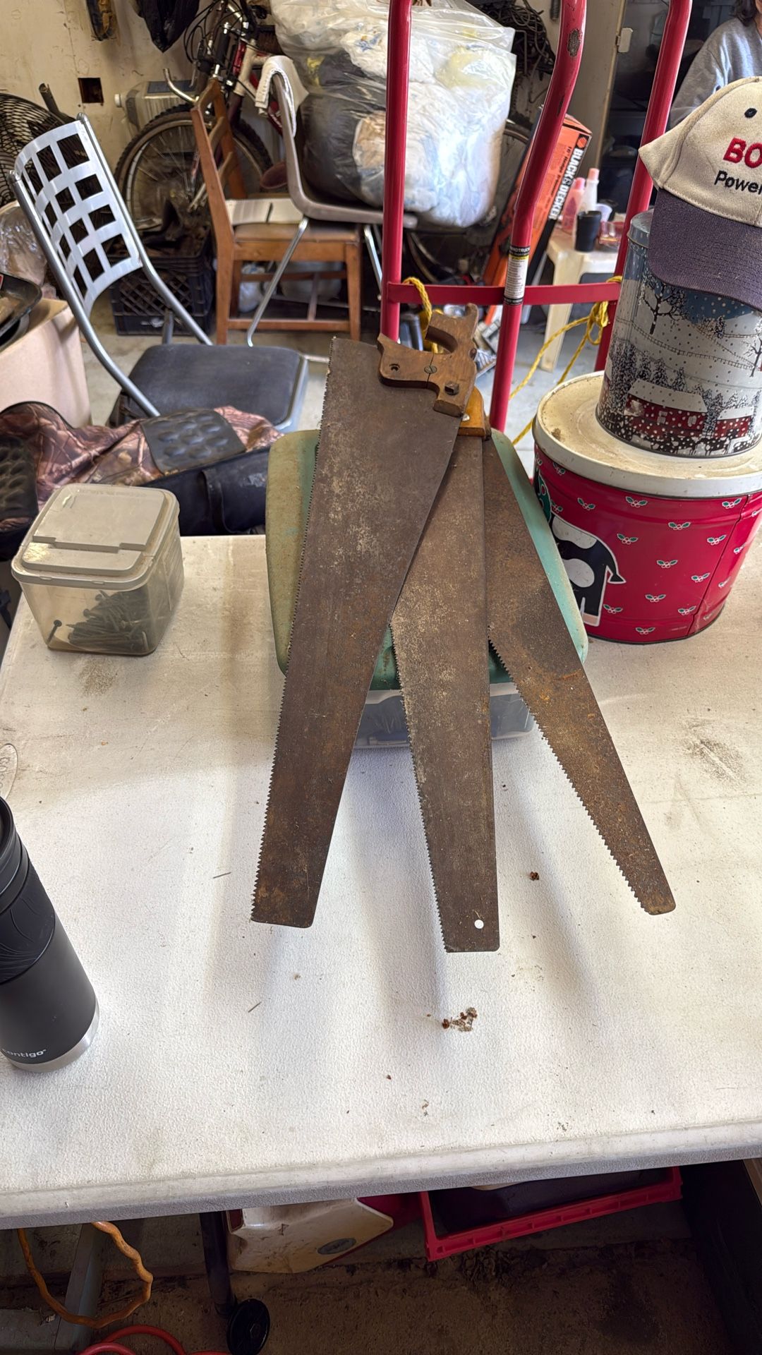 Antique Carpenter Handsaw