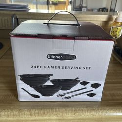 Ramen Noodle Soup Bowl Set