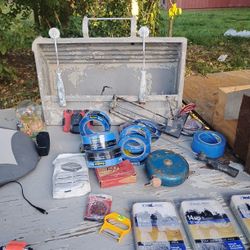 Painting Supplies, Chainsaw Chains Two 14inch And One 12 Inch