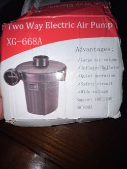 Electric Air Pump (2 way)
