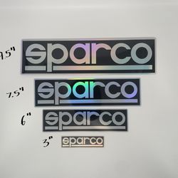 Sparco Stickers 