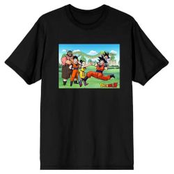 Dragon Ball Z Unisex Group Photo T-Shirt - Black