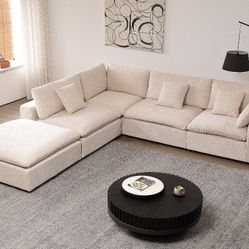 Beige Cloud Couch Brand New Free delivery 