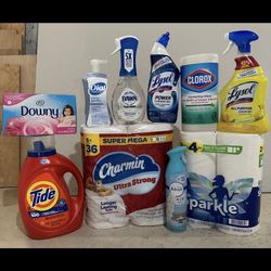 Tide Detergent And Charmin Household Bundle - $35 New