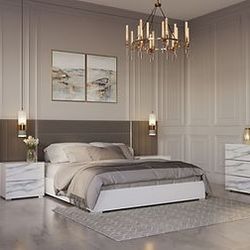 4pcs Queen Bedroom Set