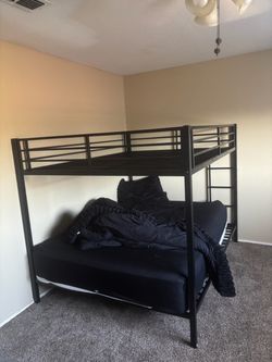 Queen over Queen Bunk Beds