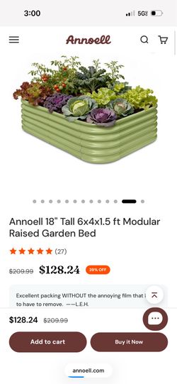 Raised Garden Bed