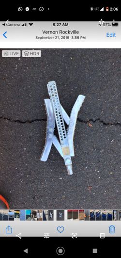 RV Wheels stopper. Brake.