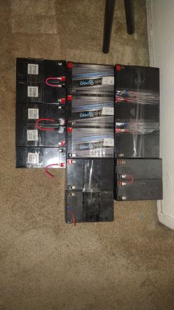 12 volt Lead Acid Batteries