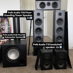 Polk Audio Speaker/surround Sound Set