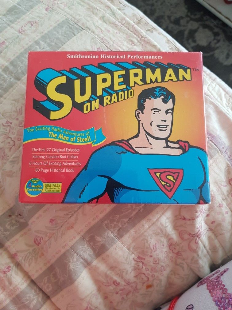 Superman On Radio The First 27episode1997 Dc Factory Sealed