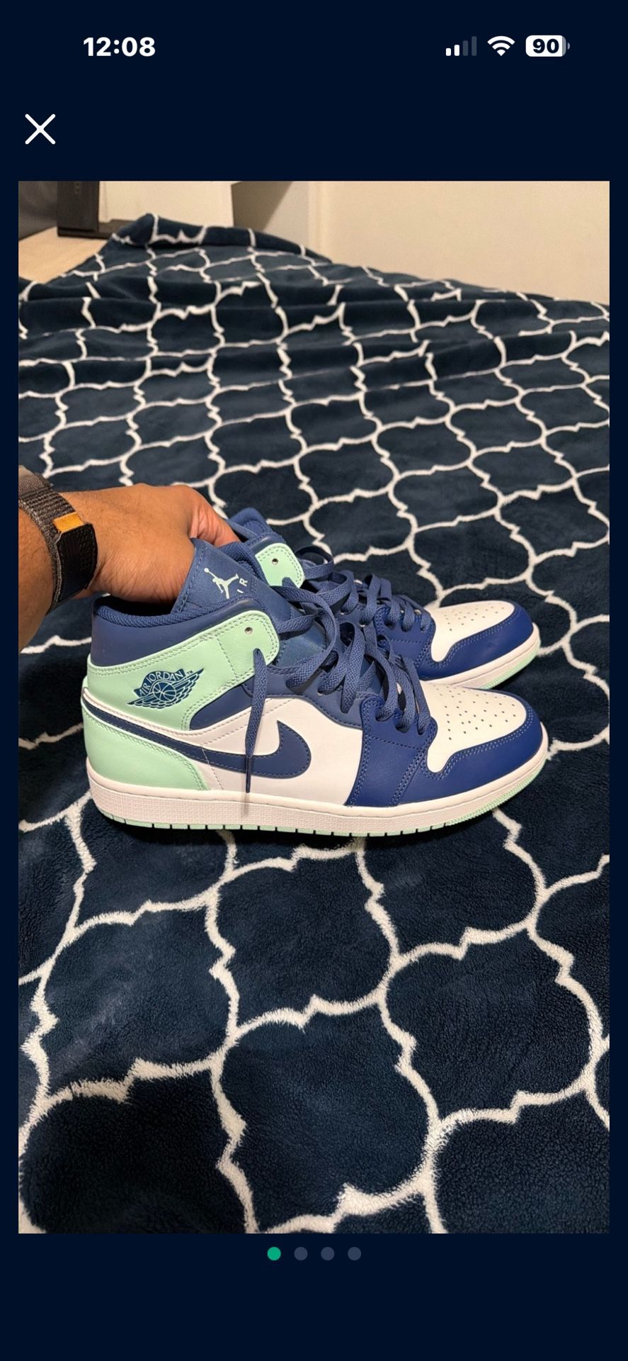 Jordan 1 Mid Size 11 Asking 50