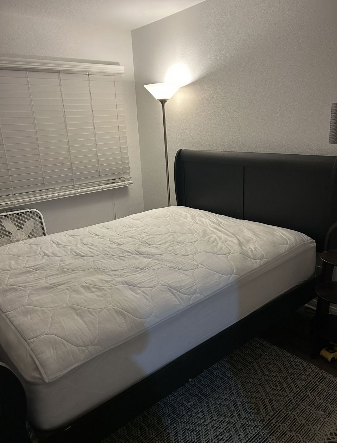 Queen Bed frame And Mattress