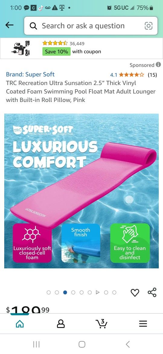Pool Float Lounger