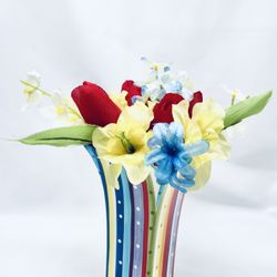 Colorful Valentines Spring Flower Arrangement
