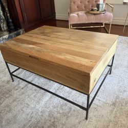 West Elm Genuine Wood Coffee Table