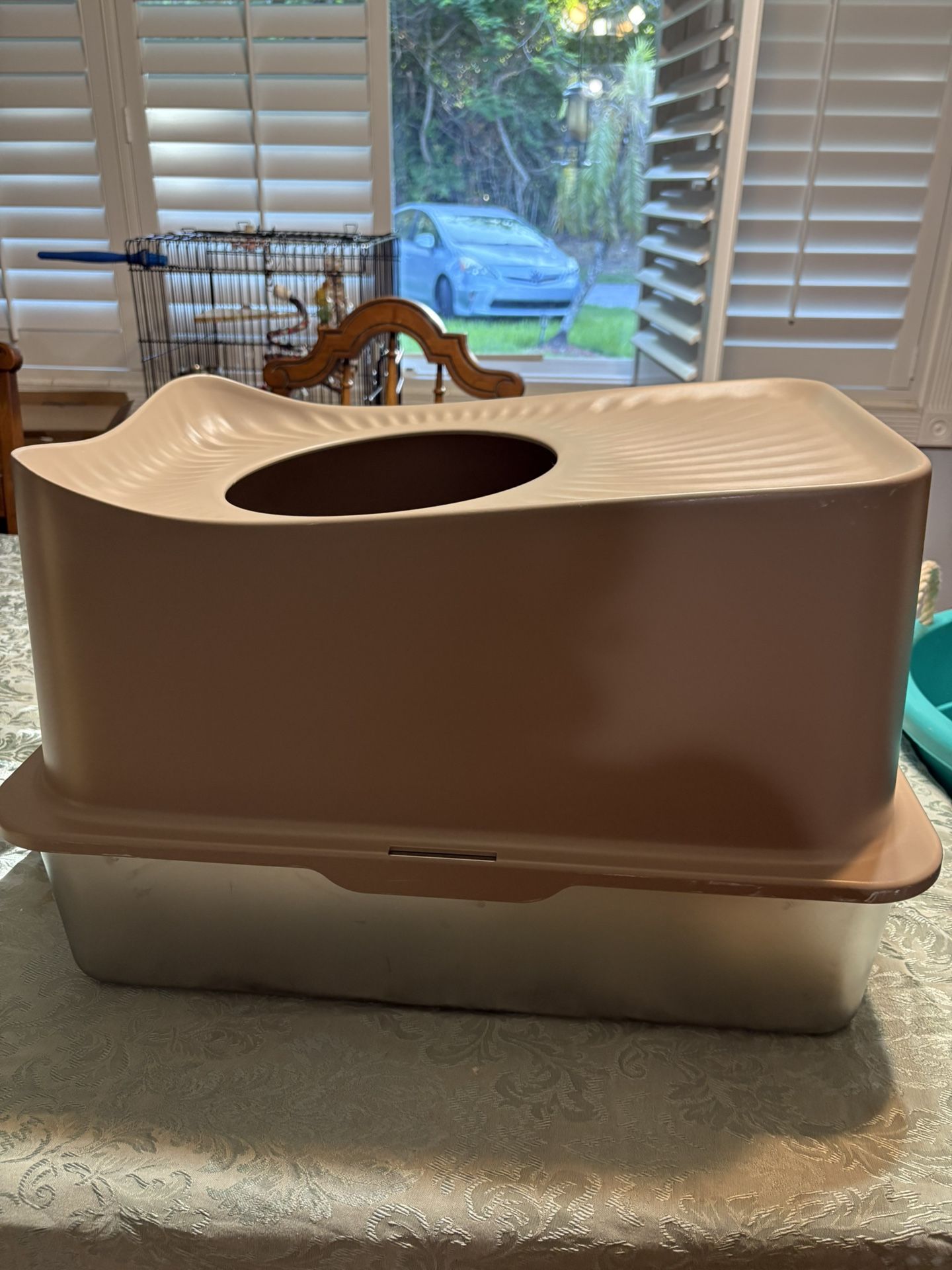 Top Entry Cat Litter Box