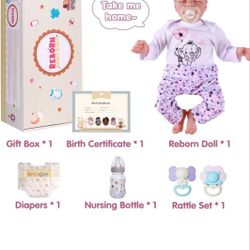 Lifelike Reborn Baby Dolls Girl