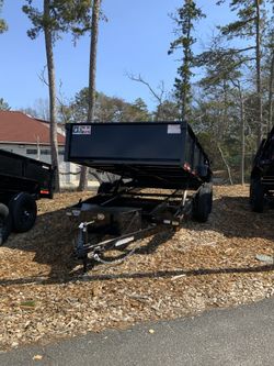 2026 QSA 7453 7x14 Heavy Duty Dump Trailer