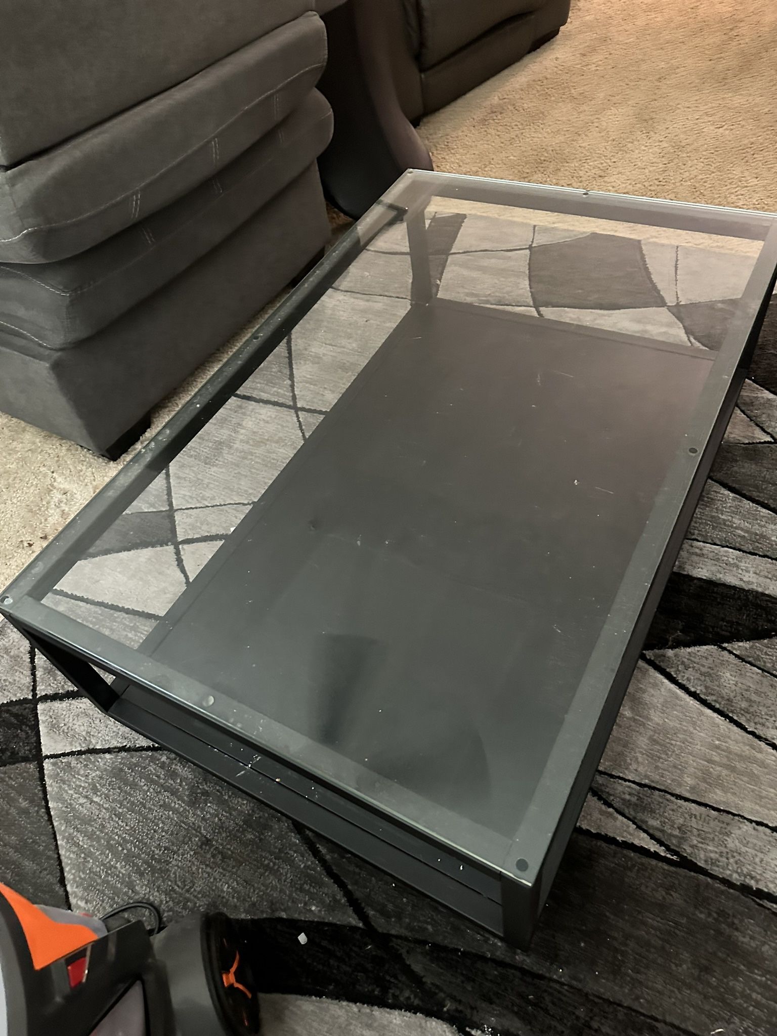 Glass Coffee And End Tables