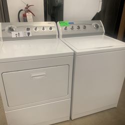 Kenmore Top Load Washer And Gas Dryer Set Working Perfectly 4 Months Warranty 