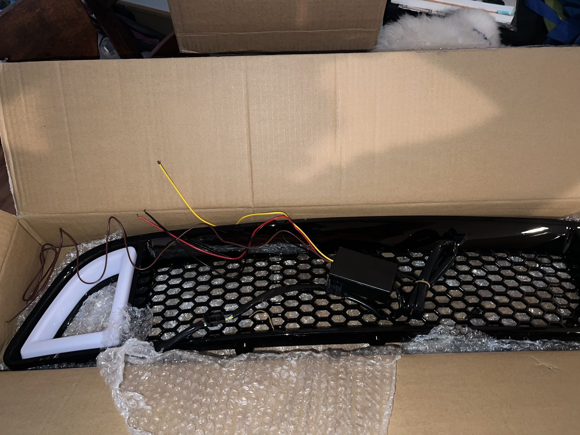 Front upper LED Grille for 2014 Mustang