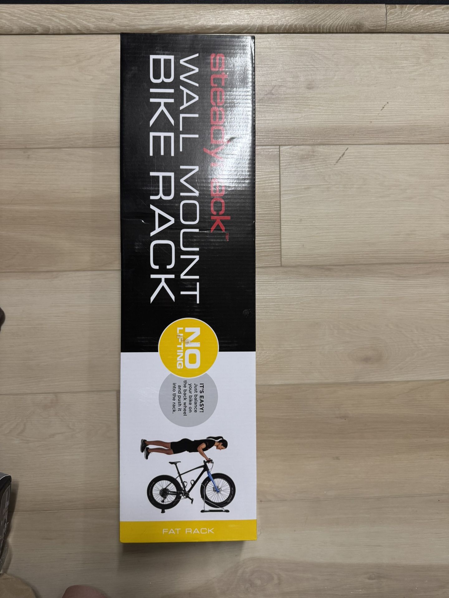 Set Of 2 Steadyrack Fat Rack Wall Mount Bike Rack
