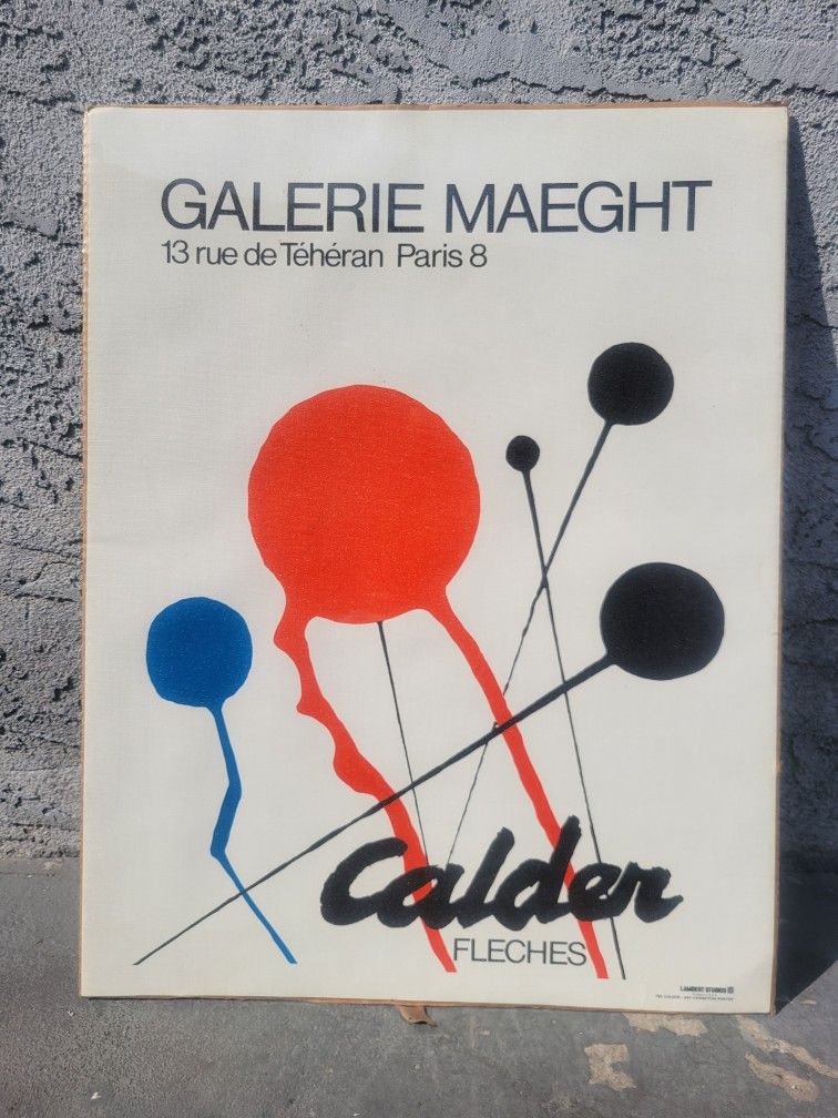 Mid Century Reproduction Print From Lambert Studios