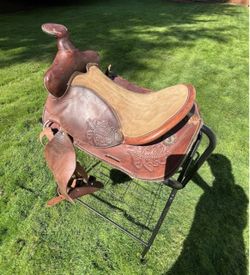 Leather Pony Saddle