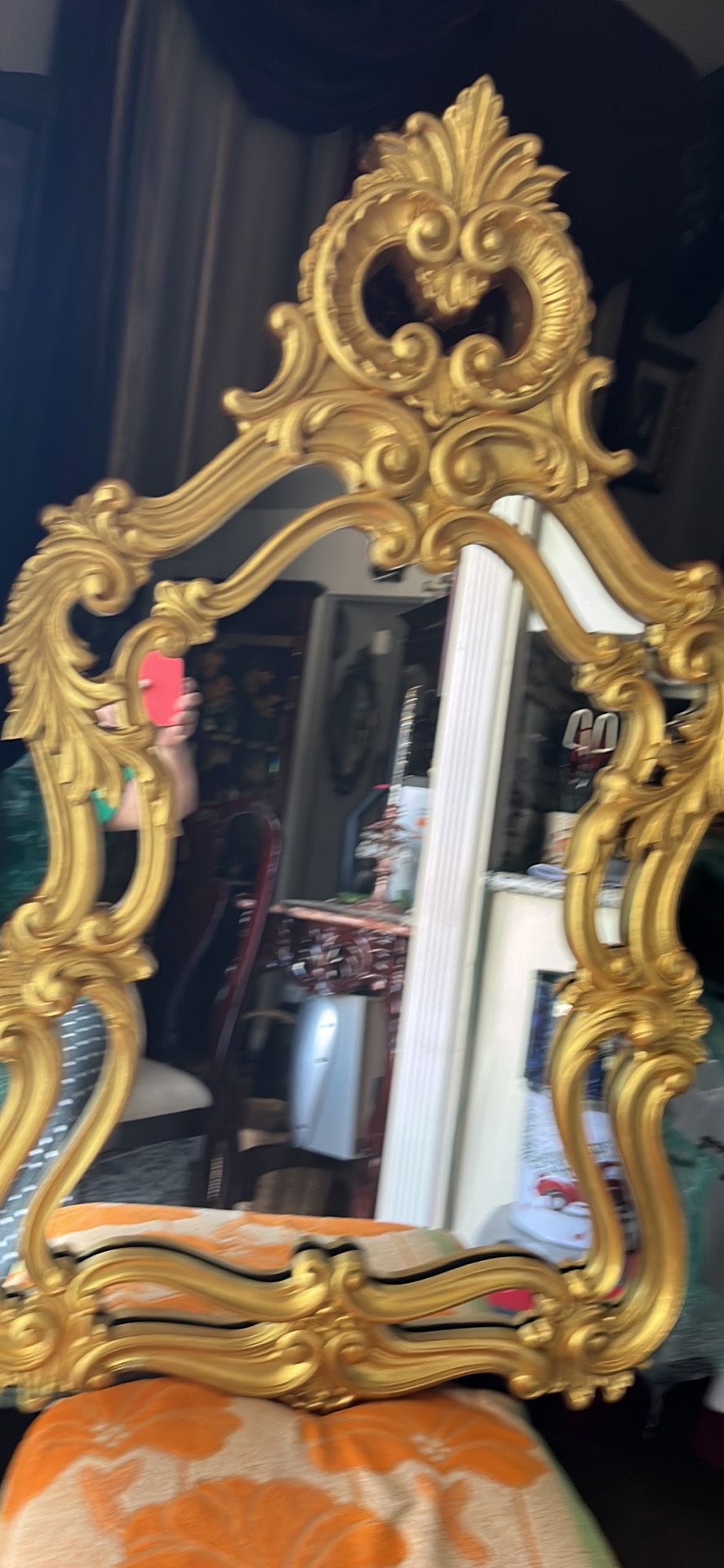 espejo color gold  hermoso  diseño