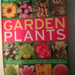 Garden Plants Book (256 Pages.... In Very Good Condition)