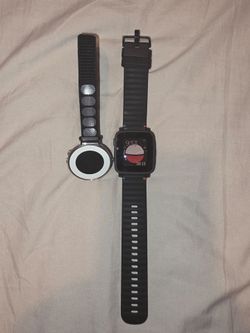Pebble watches. Time Steel and Round