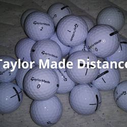 50 Used Taylor Made Distance Balls In Excellent Condition 